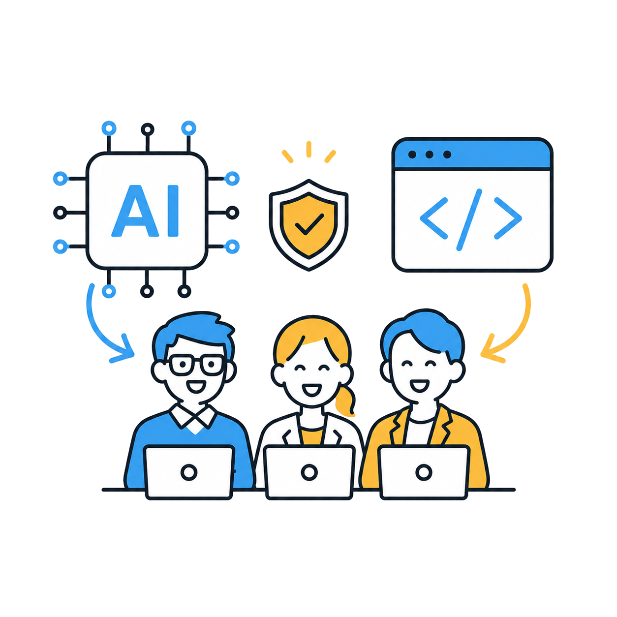AIを使う場合も使わない場合も柔軟対応